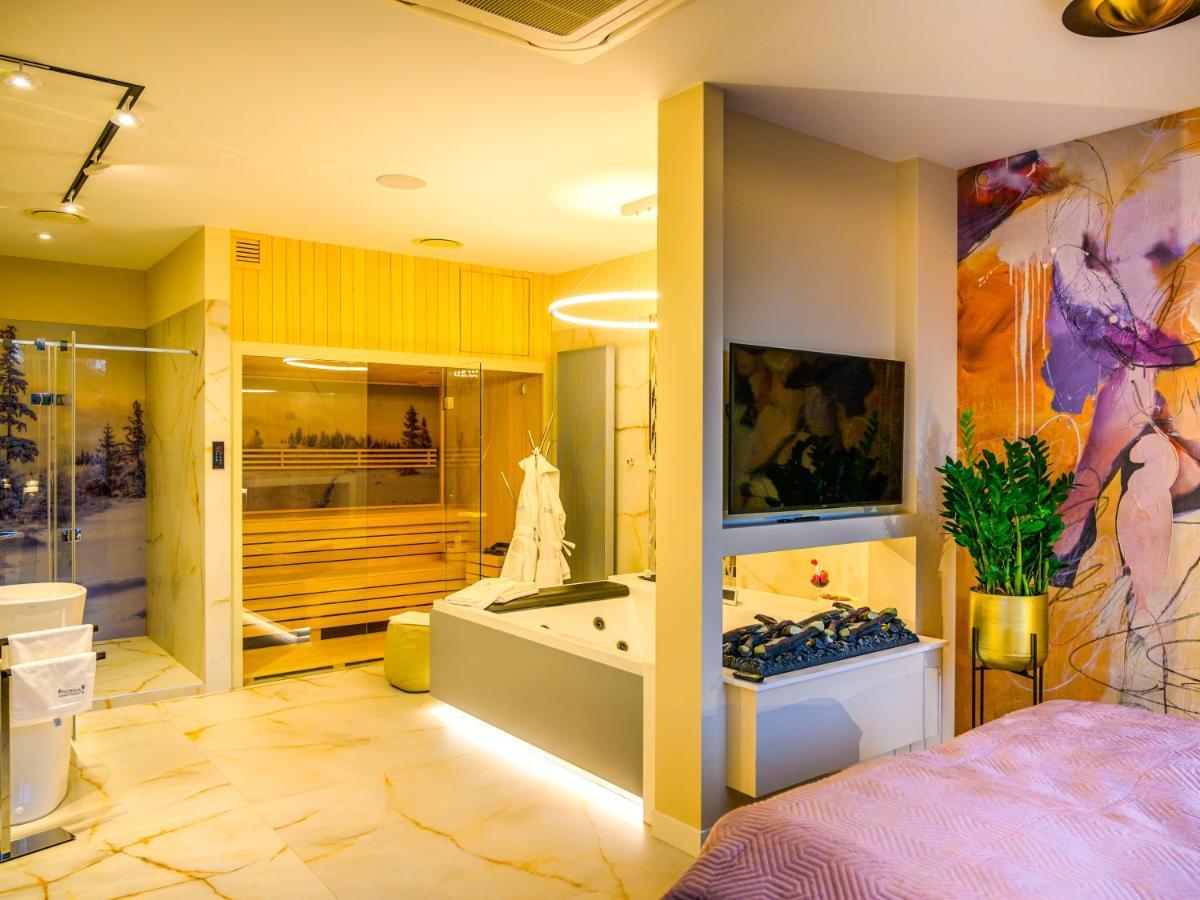 Pietryna Apartments Luxury - Sauna , Jacuzzi , Bezposrednio Przy Ul Piotrkowskiej Łódź Exteriör bild