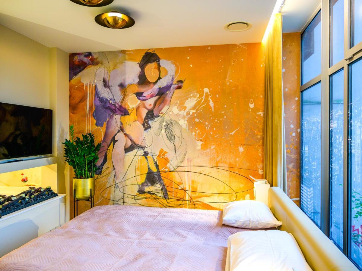 Pietryna Apartments Luxury - Sauna , Jacuzzi , Bezposrednio Przy Ul Piotrkowskiej Łódź Exteriör bild