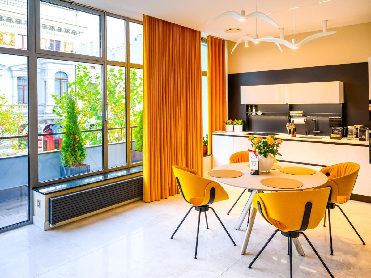 Pietryna Apartments Luxury - Sauna , Jacuzzi , Bezposrednio Przy Ul Piotrkowskiej Łódź Exteriör bild